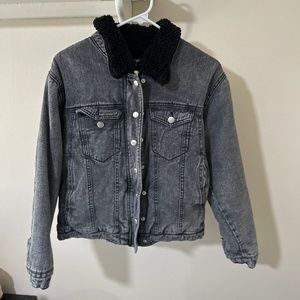 Black Jean Jacket Forever 21